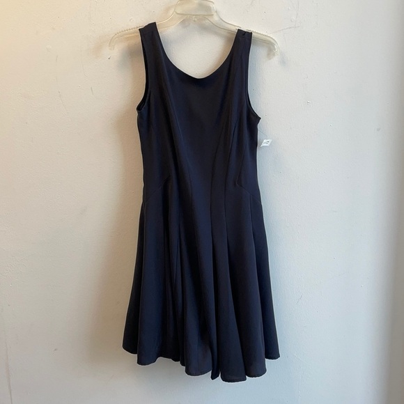 Theory Kaien W navy fit and flare dress - Picture 2 of 7